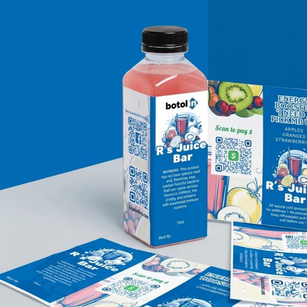 label botol